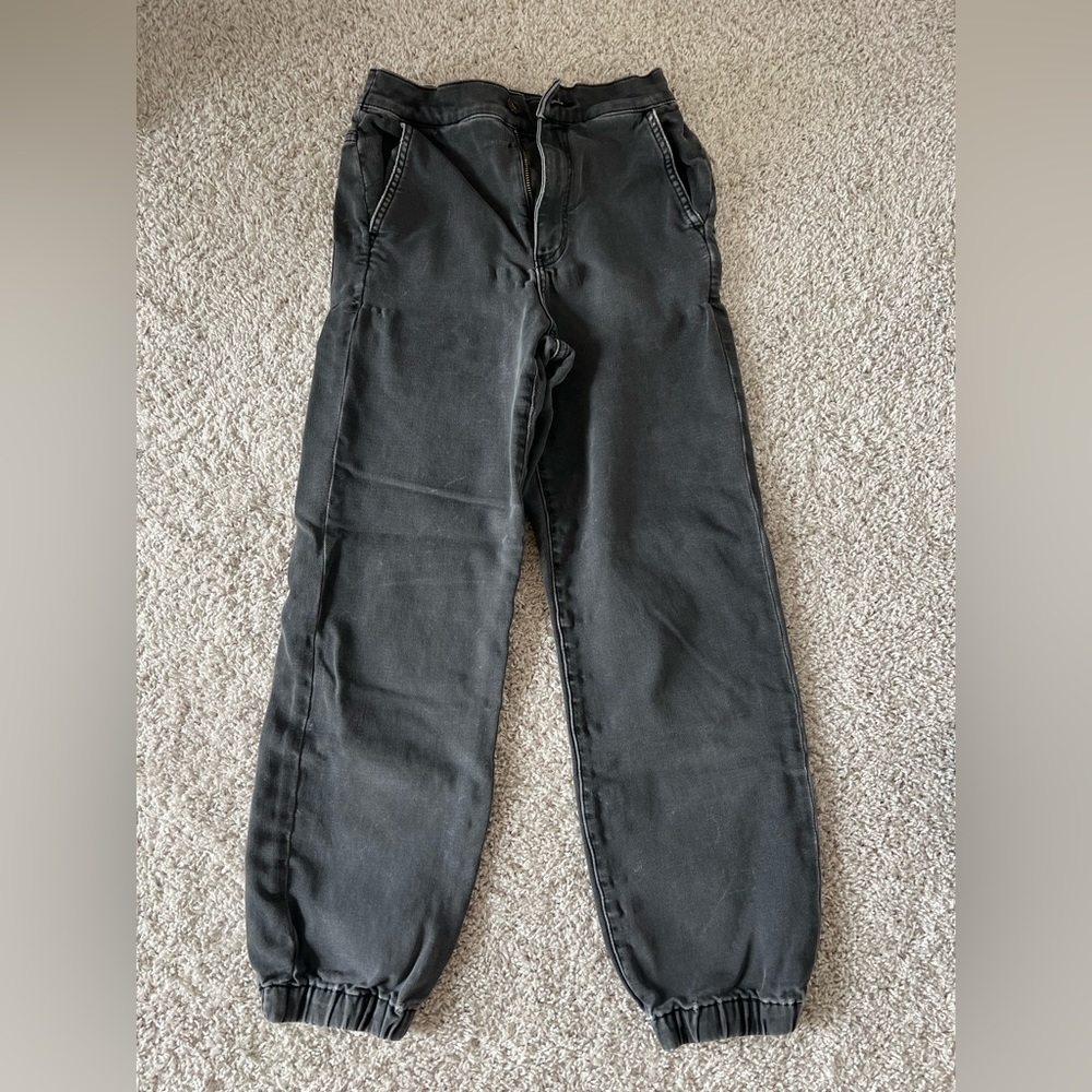 EXPRESS pants/jogger, black SIZE 0,